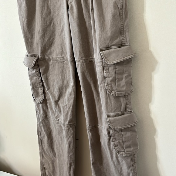 Abercrombie & Fitch Relaxed Cargo Pants Khaki Size 27 - Picture 6 of 12